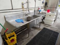 2 Tub Commercial Sink