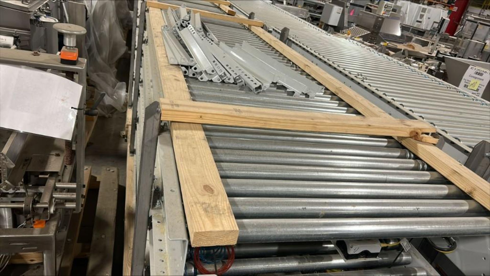 (4) Powered Roller Band Conveyors 10'L x 36" W - Image 2 of 3
