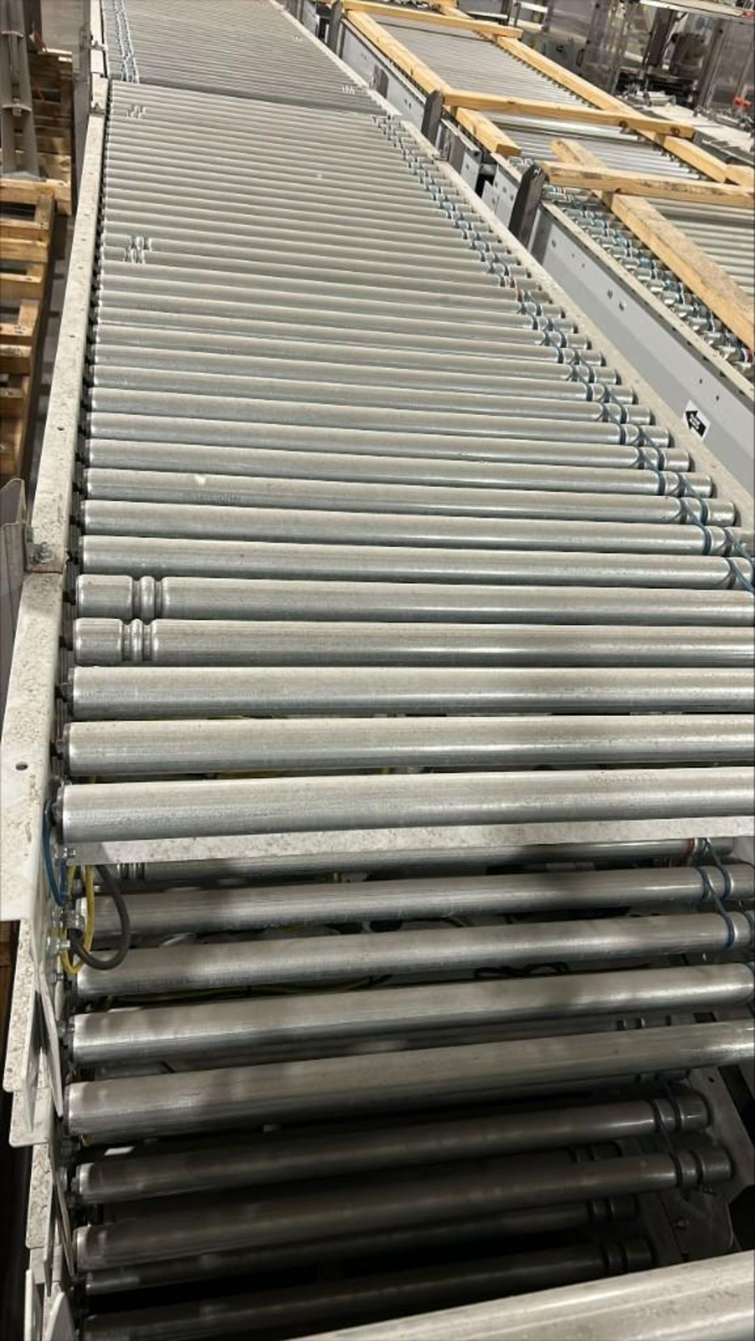 (4) Powered Roller Band Conveyors 10'L x 36" W - Image 2 of 3