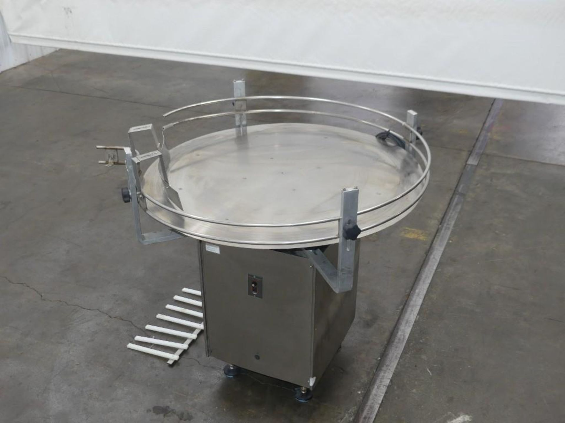 Axus 44" Stainless Steel Rotary Accumulation Table - Image 2 of 9