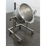 Legion TWT-40 40 Gallon Stainless Steel Jacketed Kettle