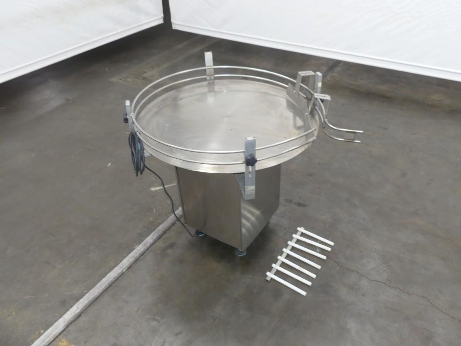 Axus 44" Stainless Steel Rotary Accumulation Table - Image 3 of 9