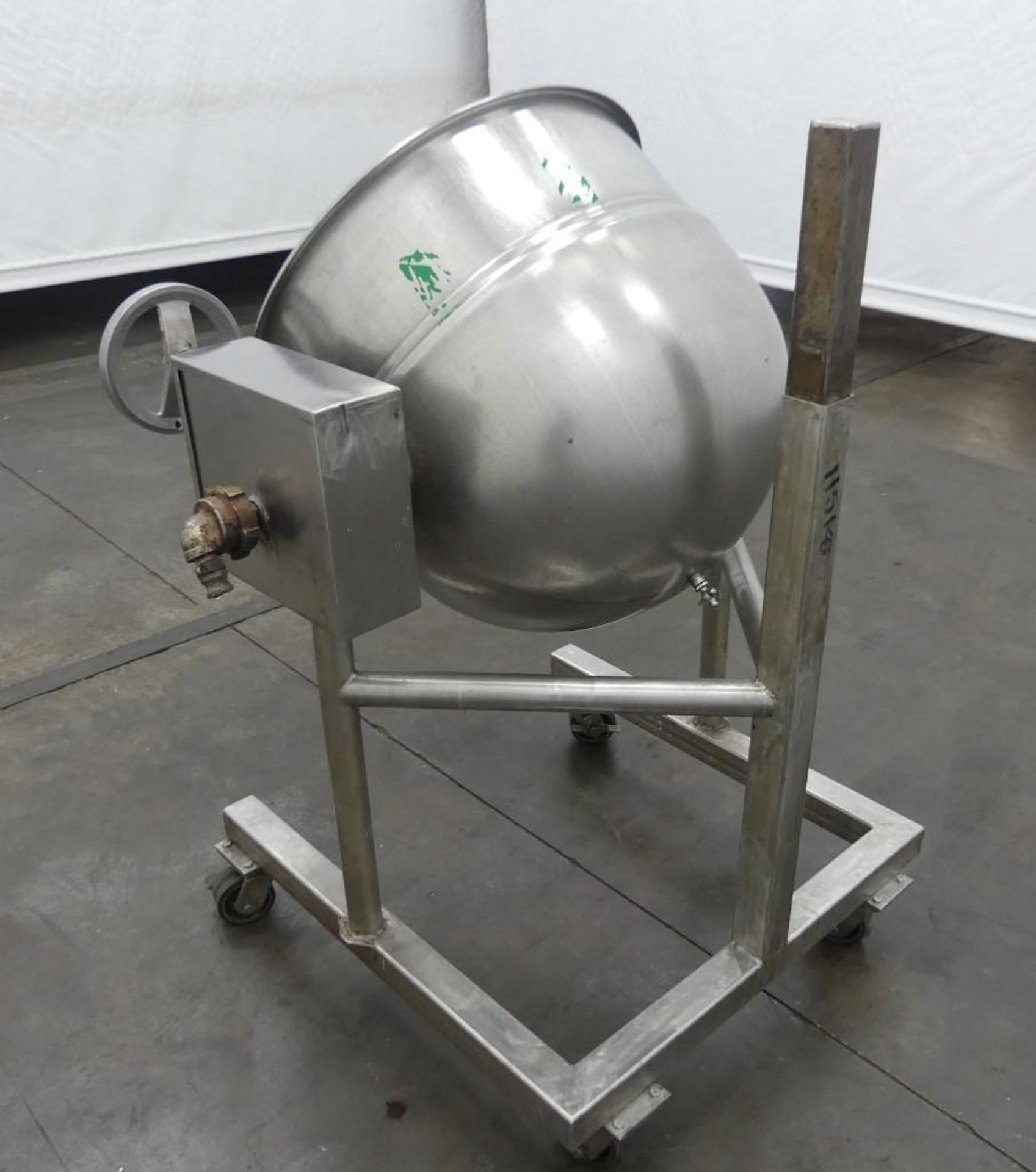 Legion TWT-40 40 Gallon Stainless Steel Jacketed Kettle - Image 4 of 8