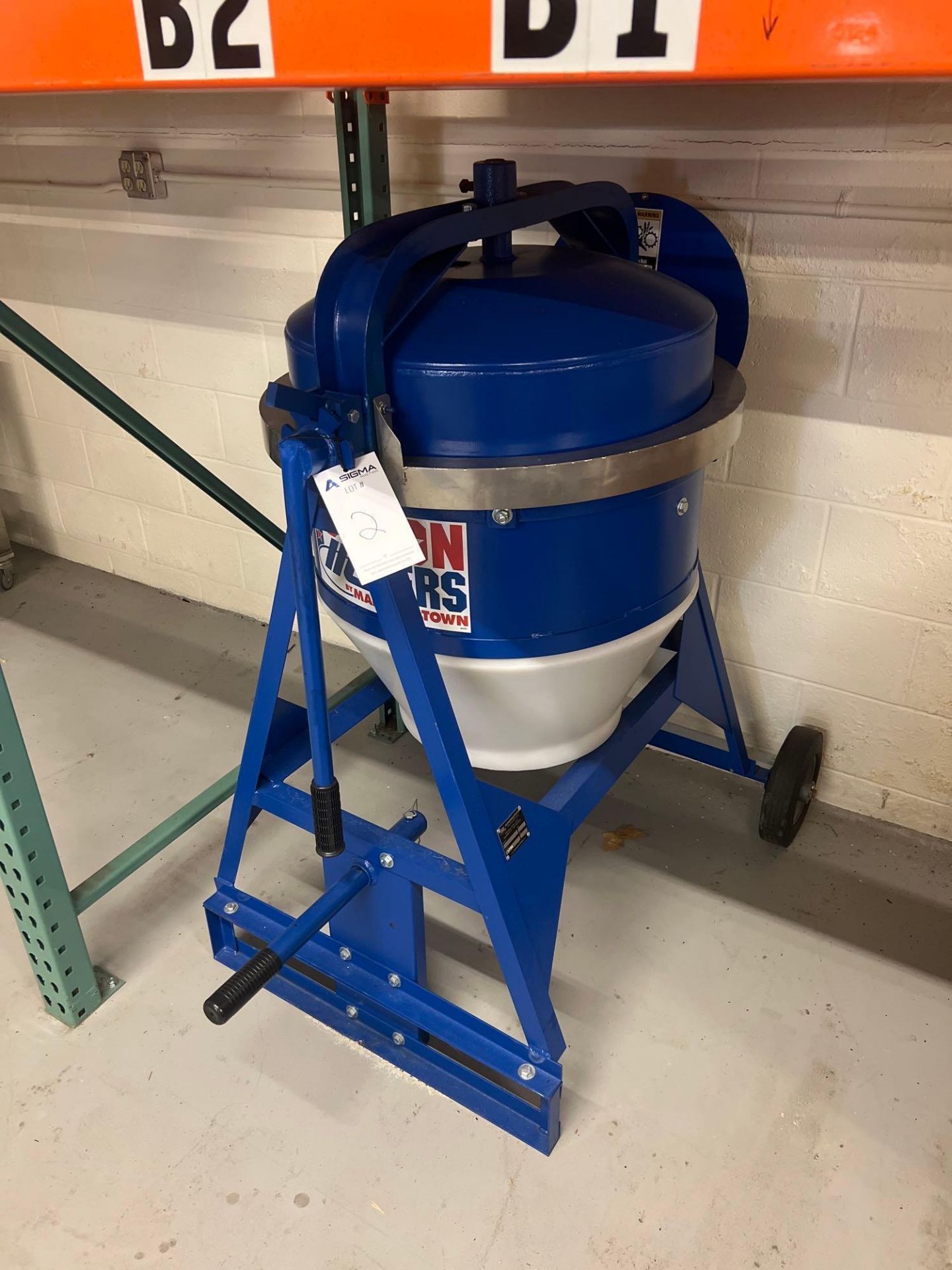 Gilson Mixers 5 Cubic Foot Cement and Mortar Mixer - Image 2 of 9