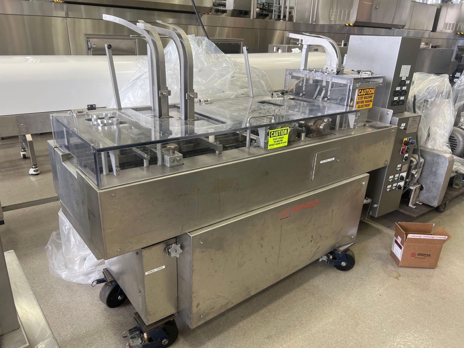 Compass Industrial Group Stainless Steel Sandwich Cookie Machine - Image 4 of 14