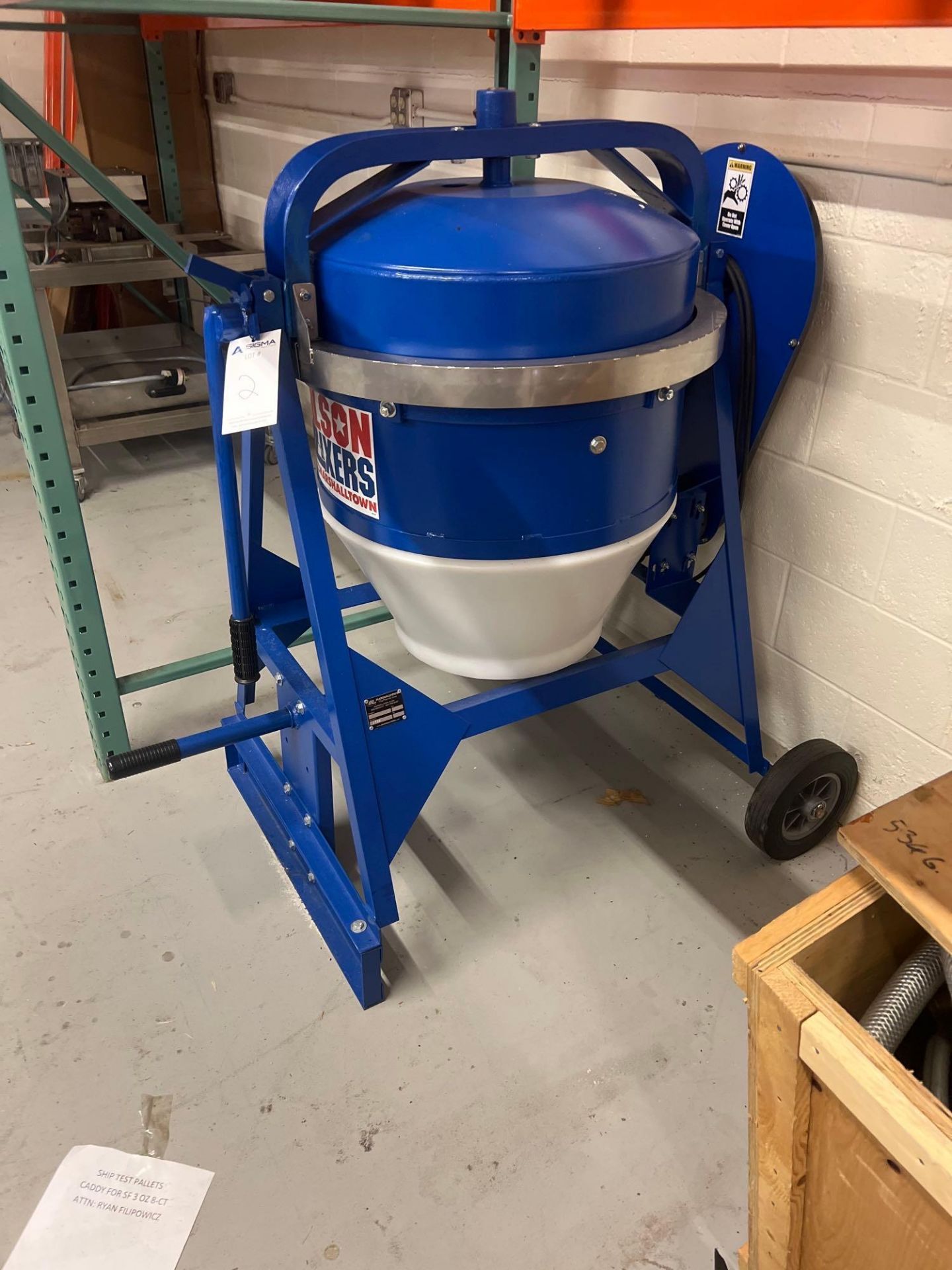 Gilson Mixers 5 Cubic Foot Cement and Mortar Mixer - Image 6 of 9