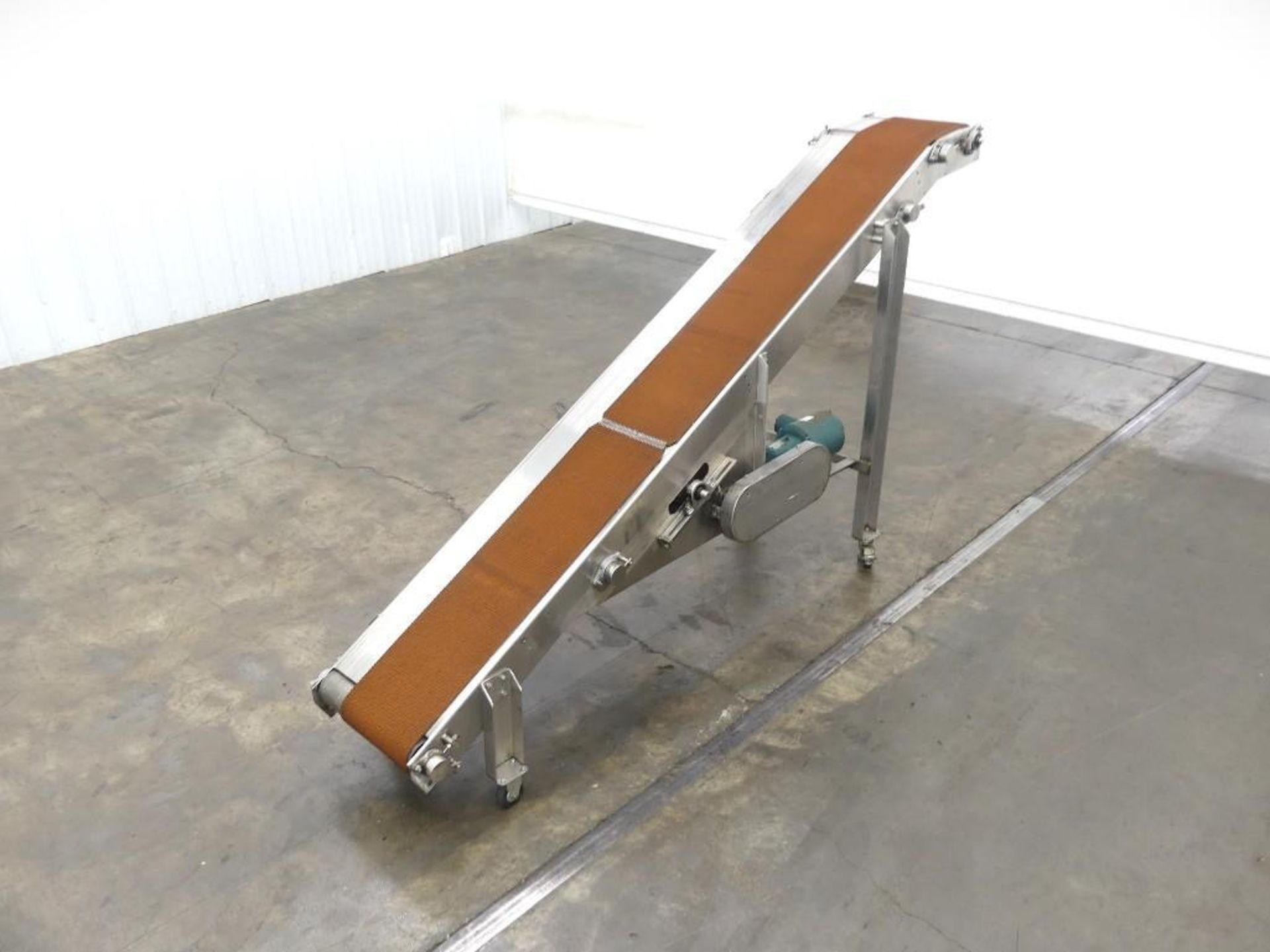 Belt Incline Conveyor 117" L X 11.5" W - Image 2 of 15