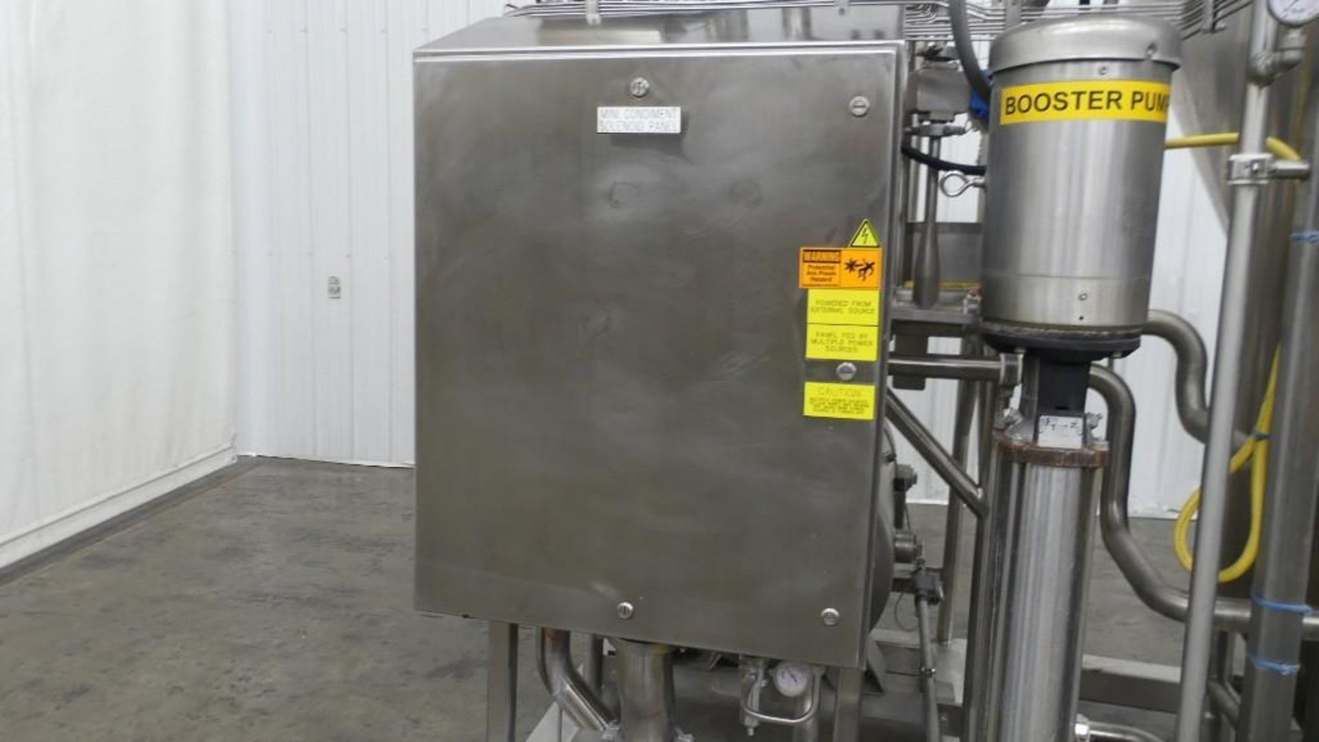 Liquid Process Circulation and Pump System with 165 Gallon Stainless Steel Single Wall Tank - Image 24 of 27