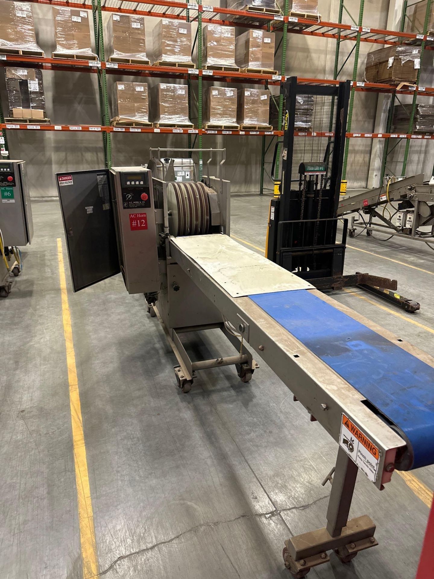 AC Horn Single Collator Stainless Steel Indexing Conveyor - Image 3 of 10