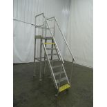 60" x 60" Mezzanine Tubular Frame w Bolt Down Feet