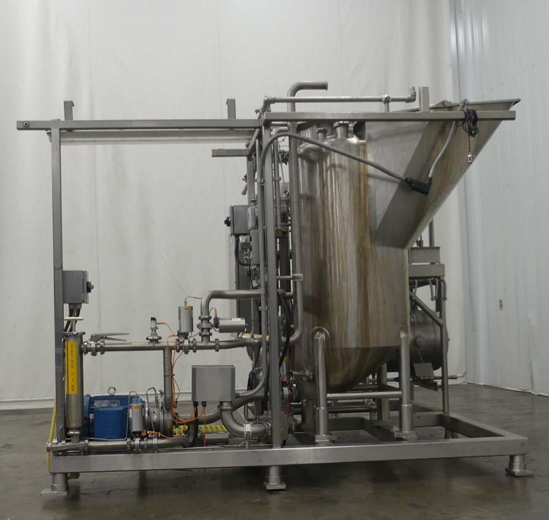 Liquid Process Circulation and Pump System with 165 Gallon Stainless Steel Single Wall Tank - Image 4 of 27
