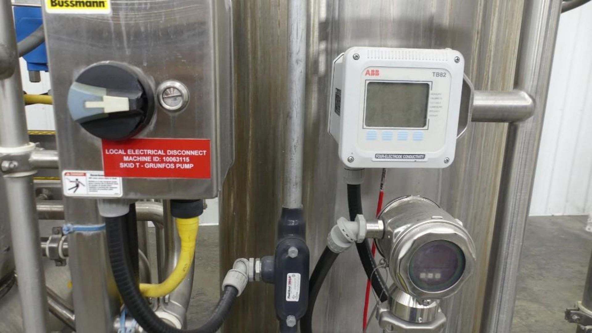 Liquid Process Circulation and Pump System with 165 Gallon Stainless Steel Single Wall Tank - Image 11 of 27