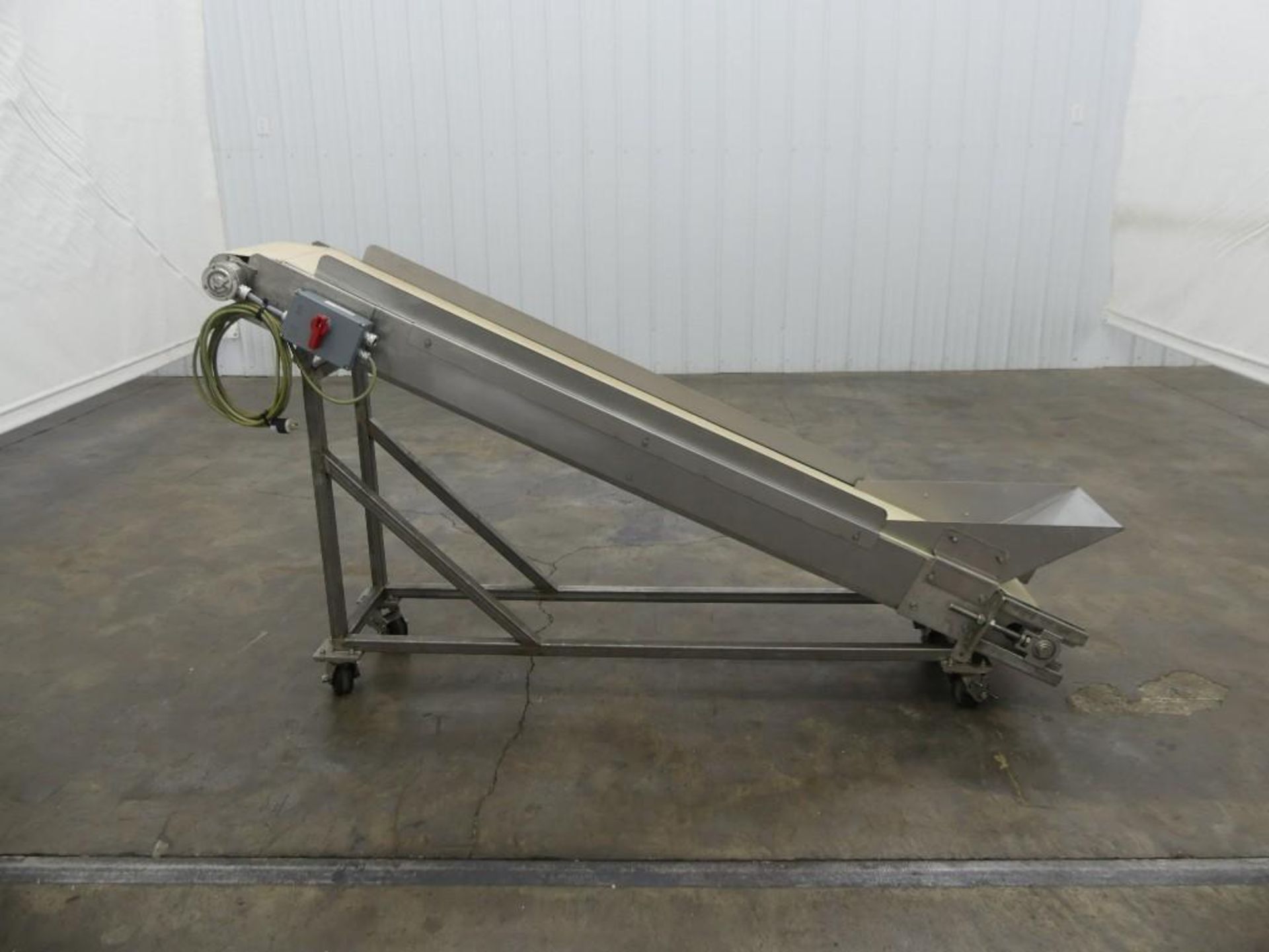 Buhler Incline Conveyor -on Casters - Image 7 of 8