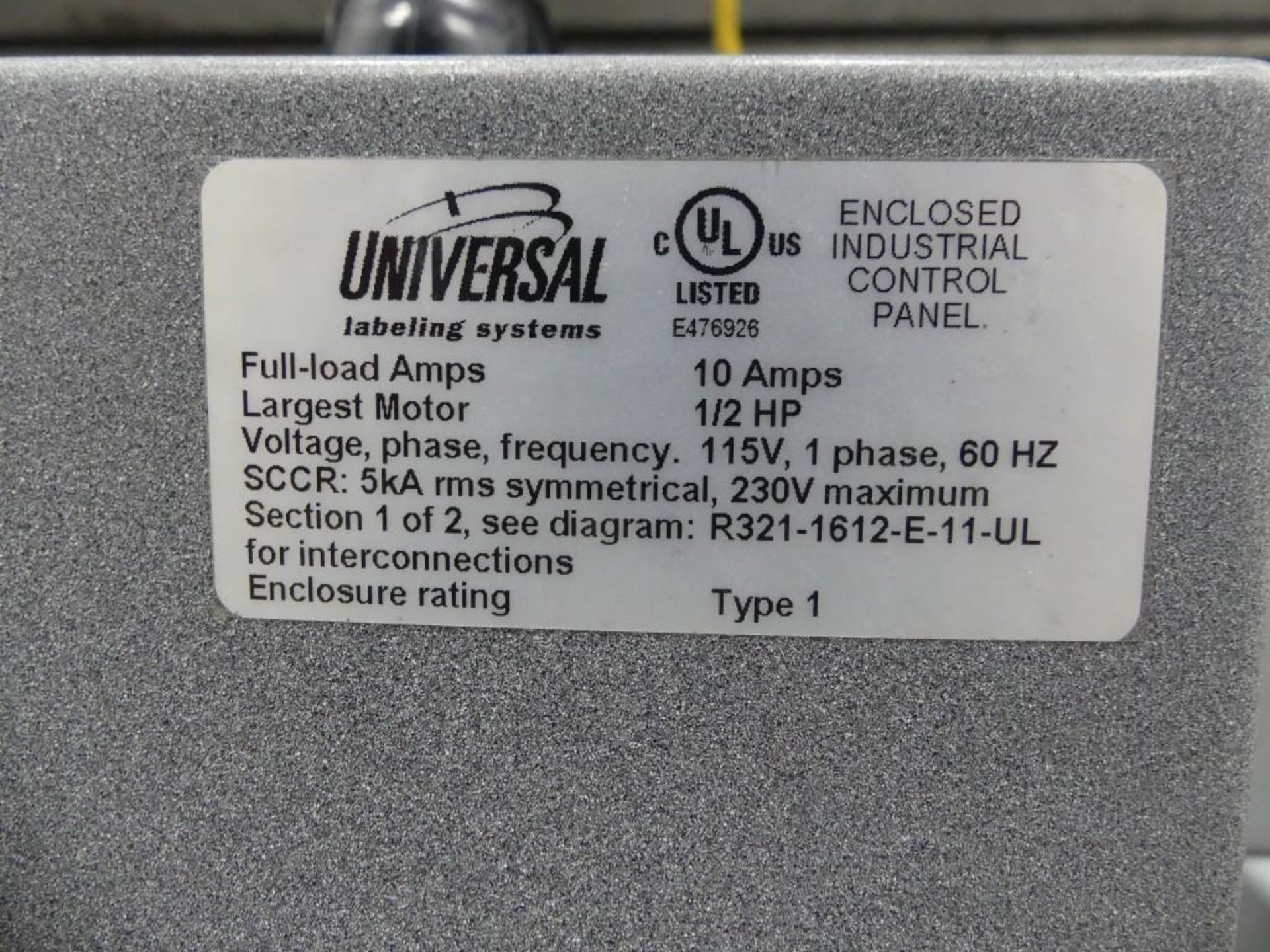 Universal TA4 Wrap Unit Labeler - Image 22 of 27