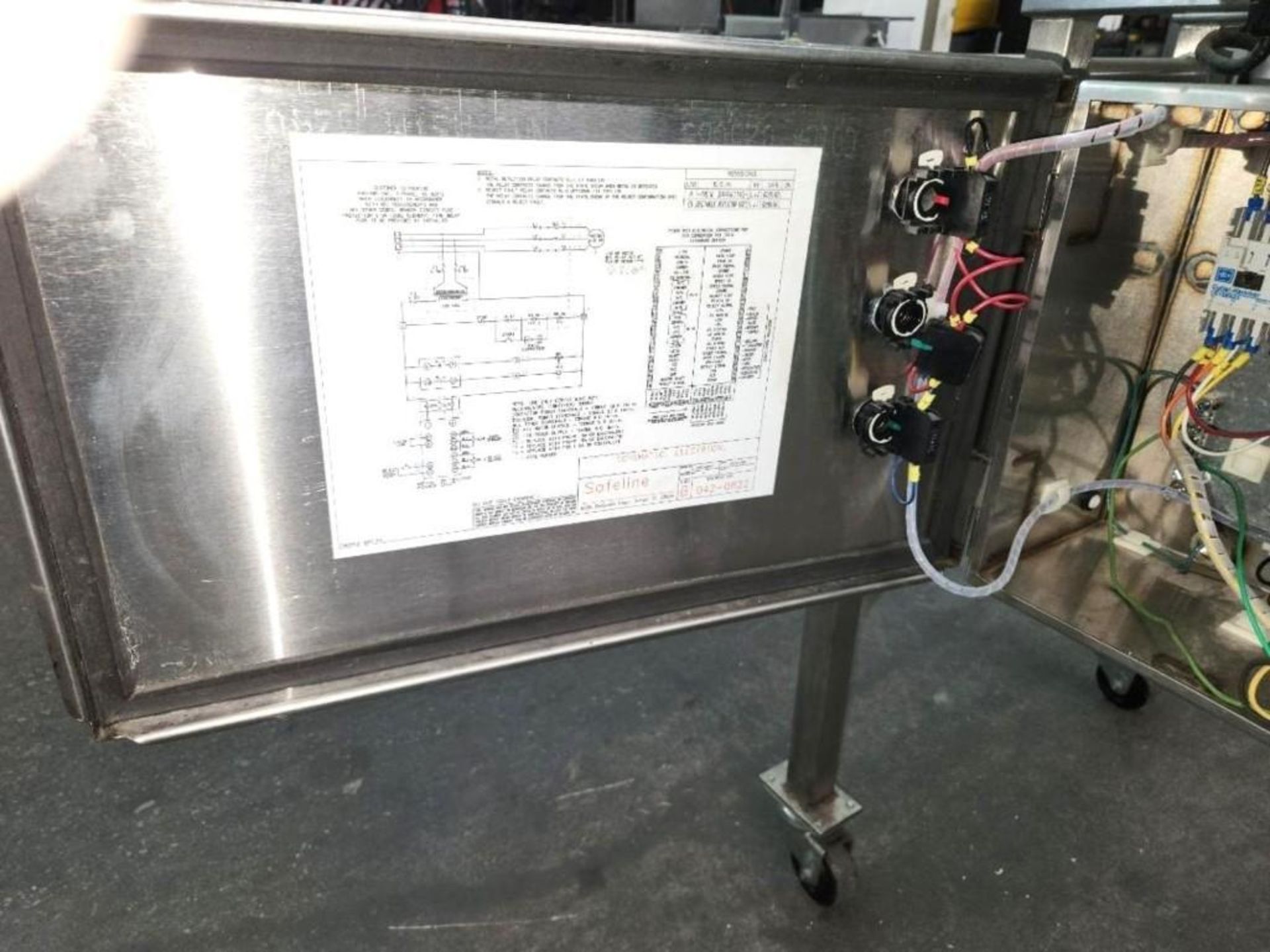 Safeline Model SL2000 Stainless Steel Sanitary Metal Detector - Image 6 of 7