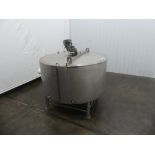 Walker 1000 Gallon 316L Stainless Steel Jacketed Mix Tank