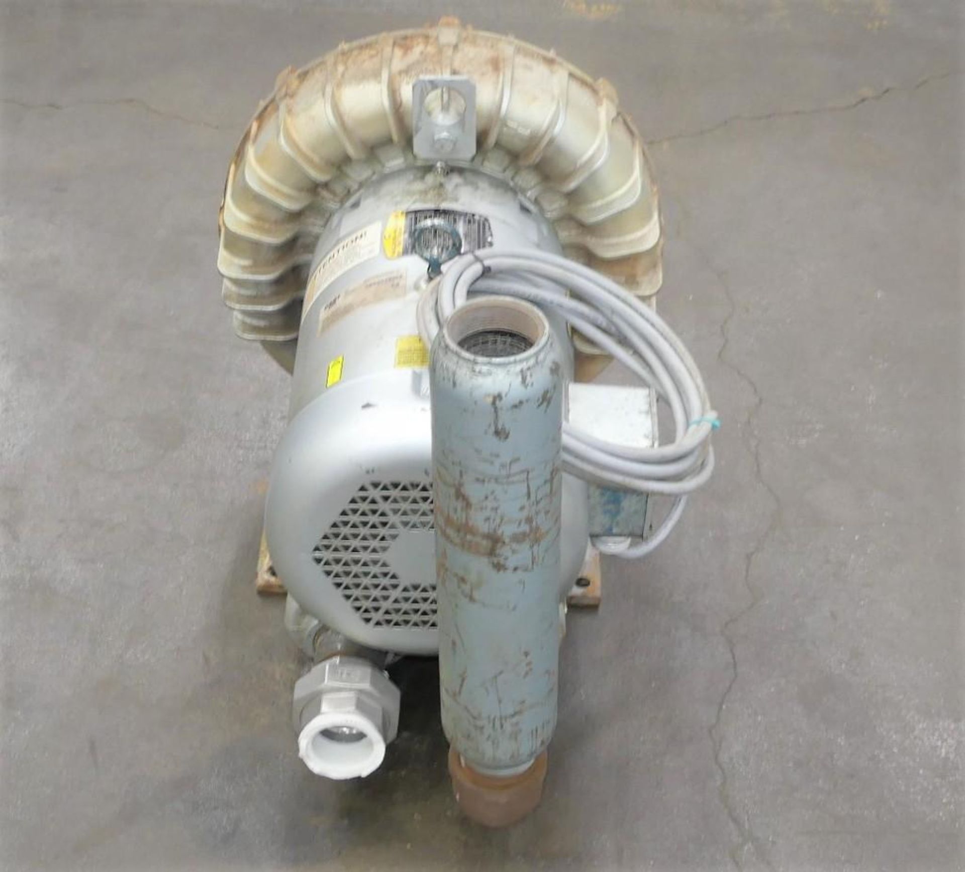 Gast Dex Regenair Blower with 6 HP Baldor Motor - Image 4 of 10