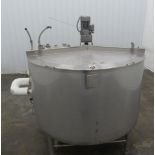 Walker 750 Gallon 316L Stainless Steel Jacketed Mix Tank