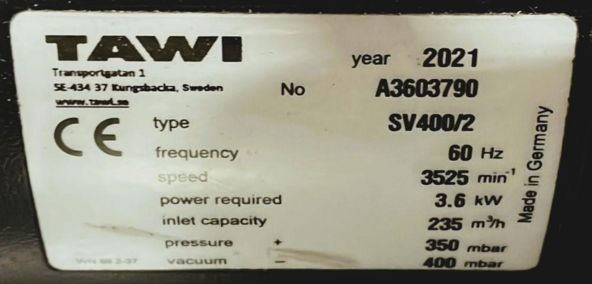 2020 Tawi Vacumove VM40 Vacuum Box Lift Assist - Image 22 of 22