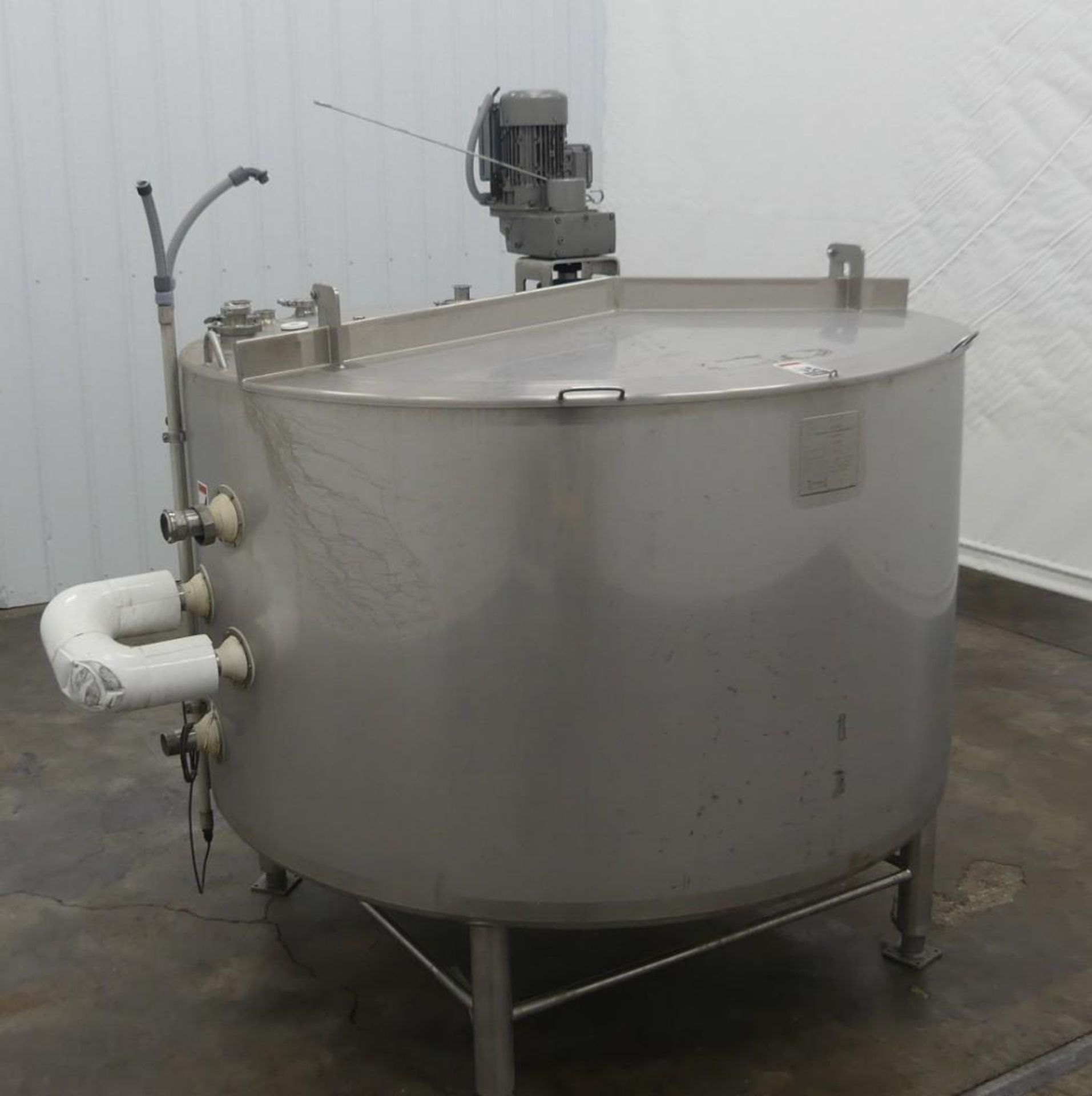 Walker 750 Gallon 316L Stainless Steel Jacketed Mix Tank - Image 2 of 11