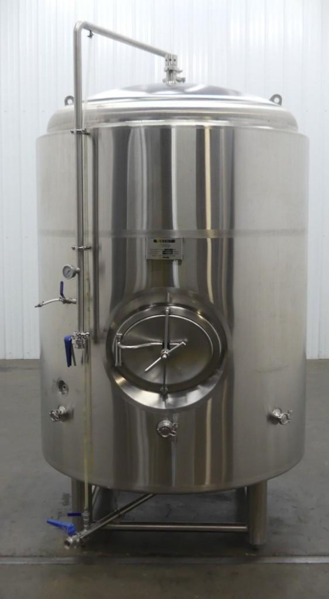 2015 Kent GW Stainless Steel Jacketed Brite Tank