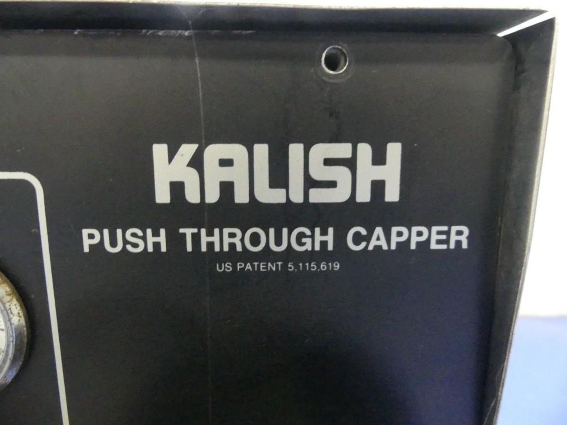 Kalish 5130 Push Through Single Chuck Capper - Image 6 of 13