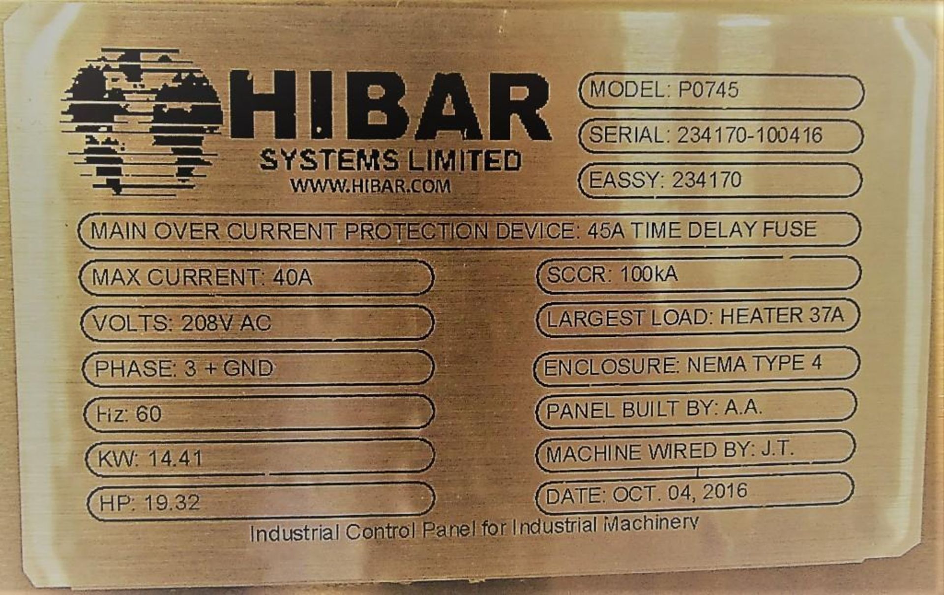 Hibar Depositor - Image 11 of 15