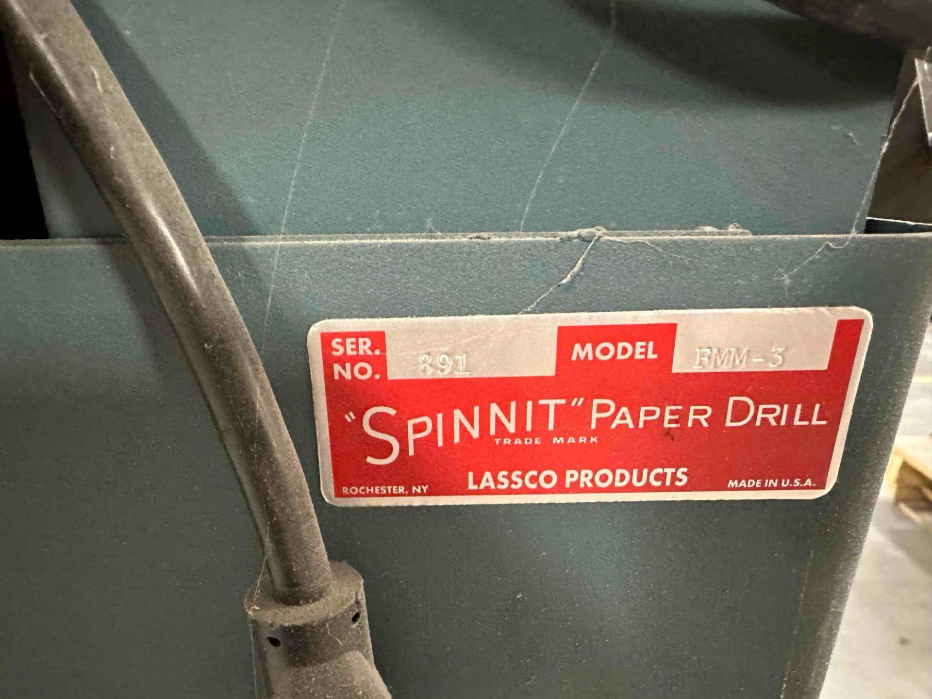 Spinnit Paper Drill Model FMM-3 - Image 8 of 8