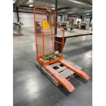 Forklift Attachment with Strap In Cage