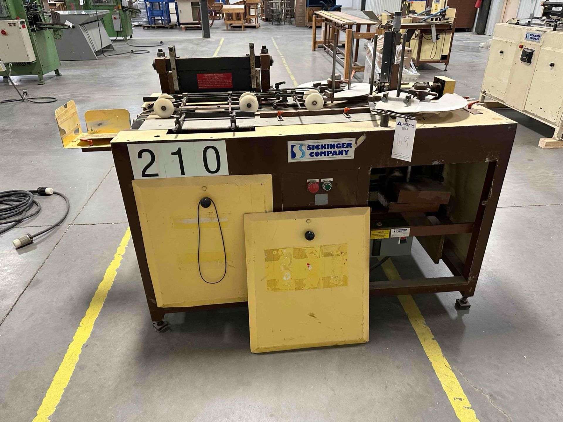 Sickinger automated speed punch - model ASP 13