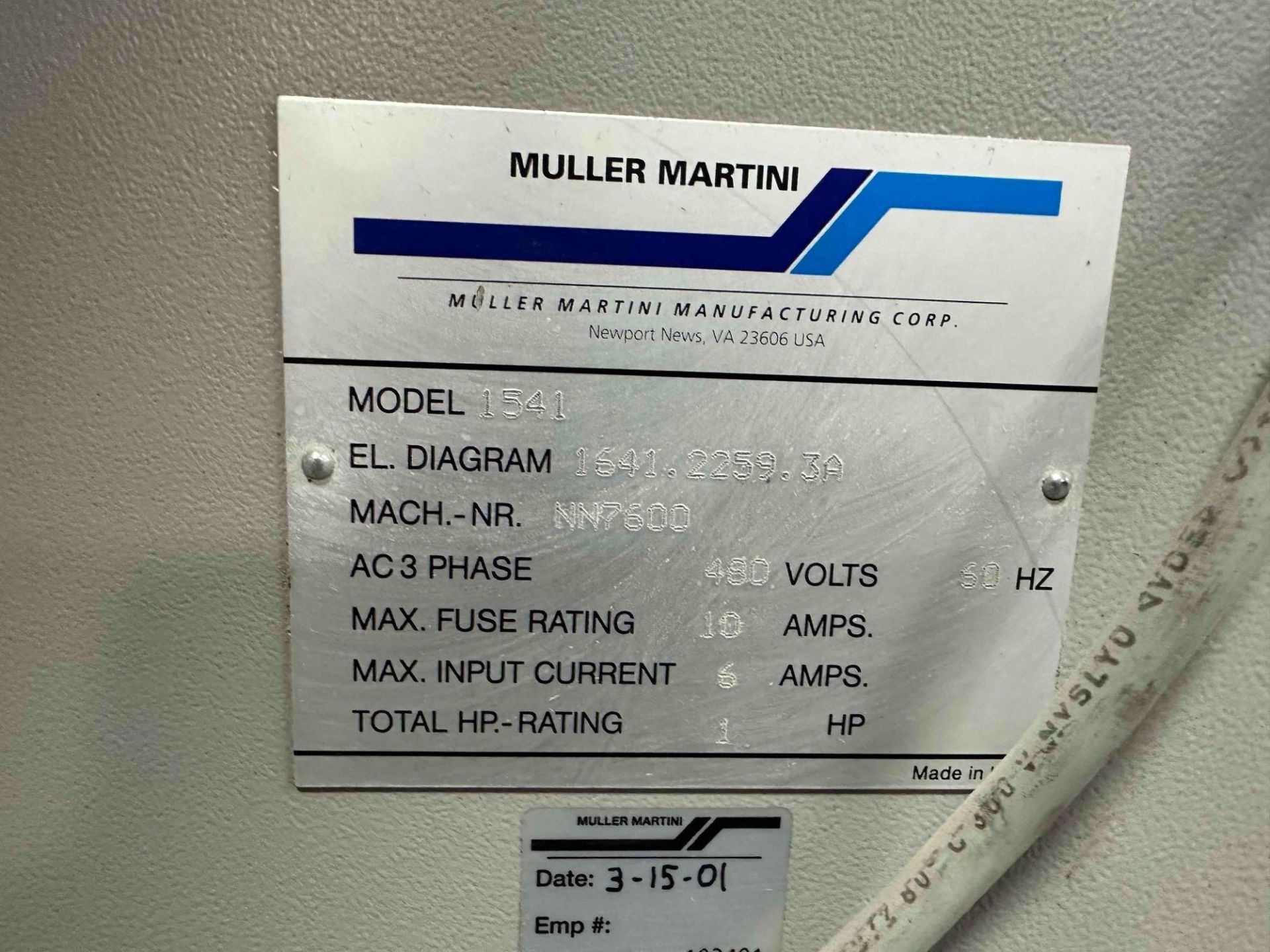 Muller Martini 90 Degree Tabletop Conveyor - Image 9 of 10