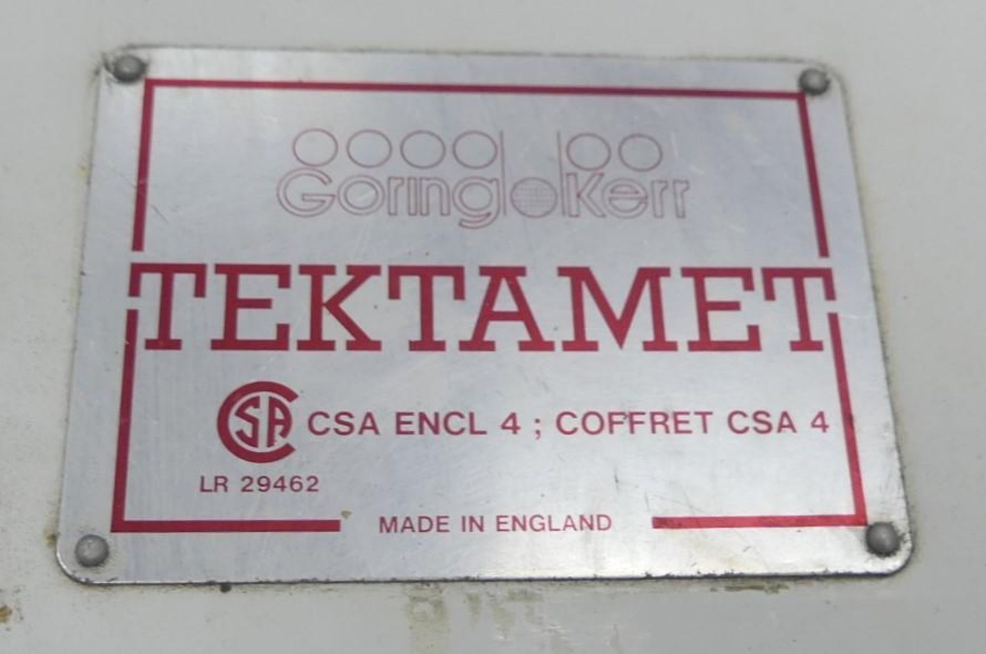 Goring Kerr Tektamet 211 9.75" H by 4.5" W Metal Detector - Image 23 of 24