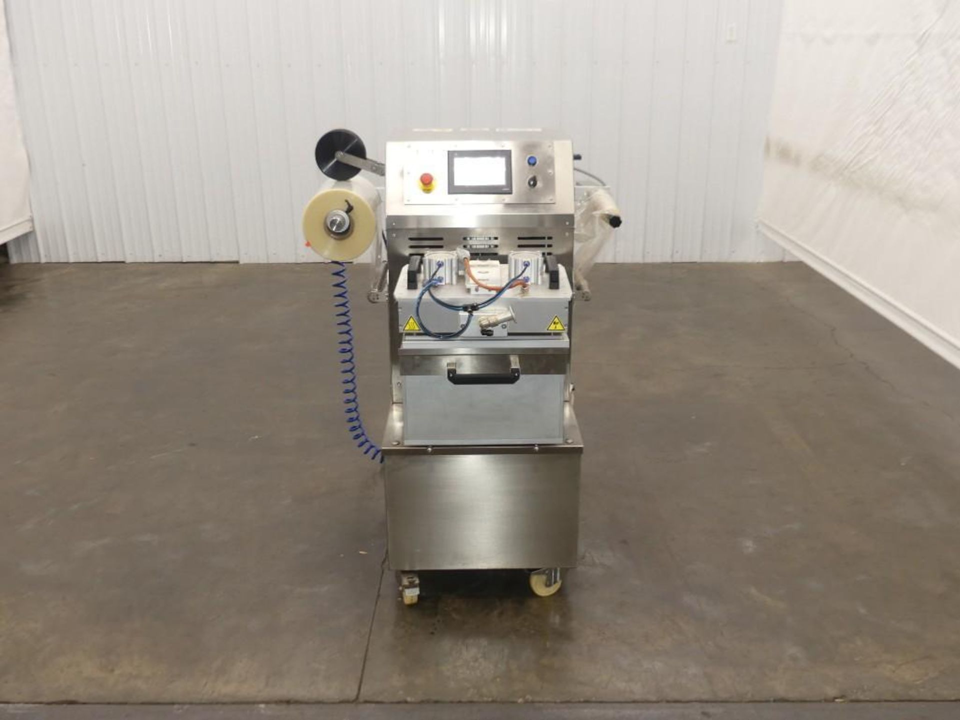 Point Five P5-M-B Semi-Automatic Stainless Steel Tray Sealer