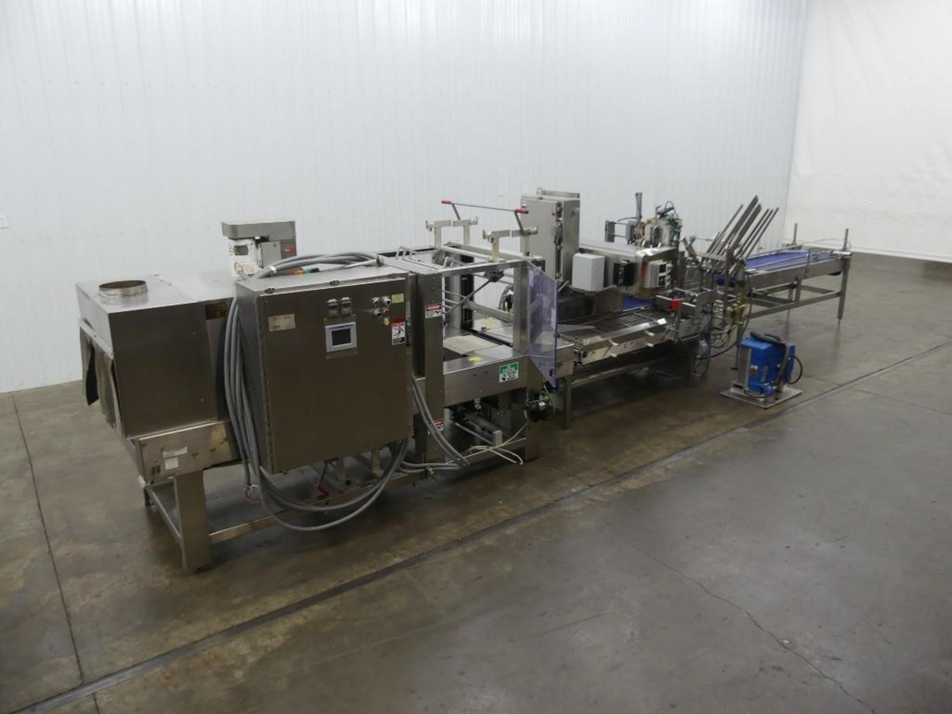 Arpac Delkor Spot-Pak 112-SS-24 Automatic Stainless Steel Shrink Bundler