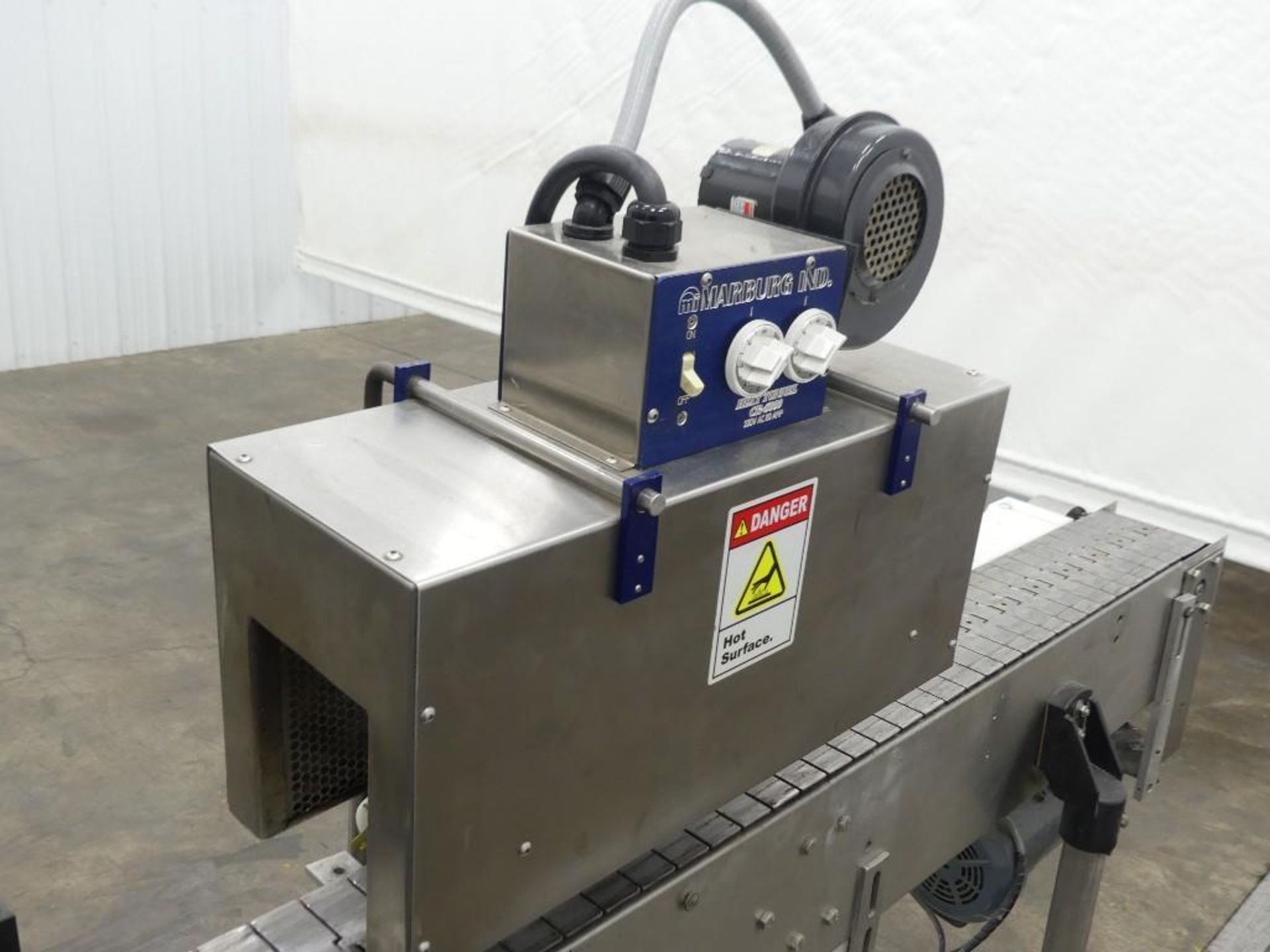 Axon EZ-100 Stainless Steel Sleeve Applicator with Marburg Industries Heat Tunnel - Image 27 of 41
