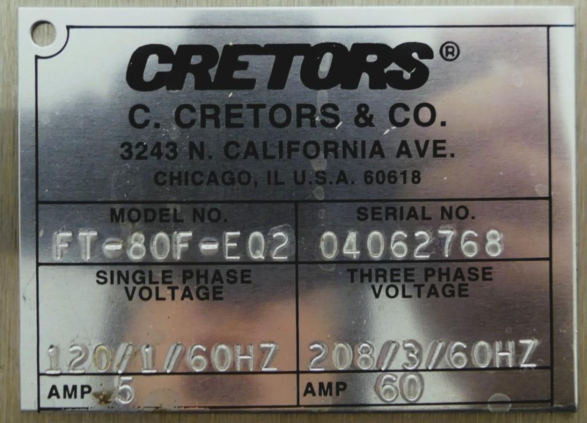Cretors FT-80F Flo Thru Hot Air Popper - Image 9 of 24