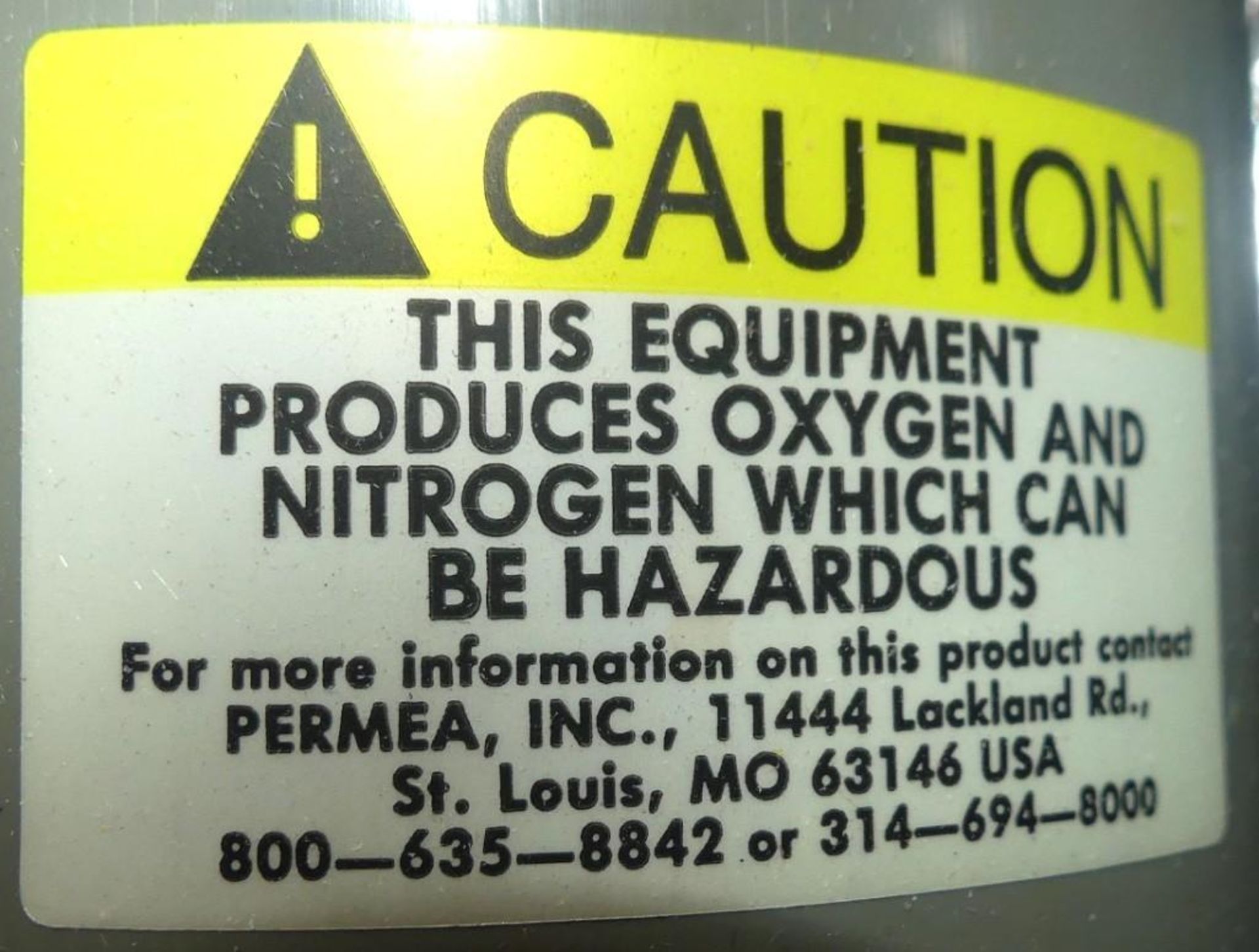 Prism N2400 Nitrogen Generation System with Cascade Airgas Compressor - Image 27 of 33