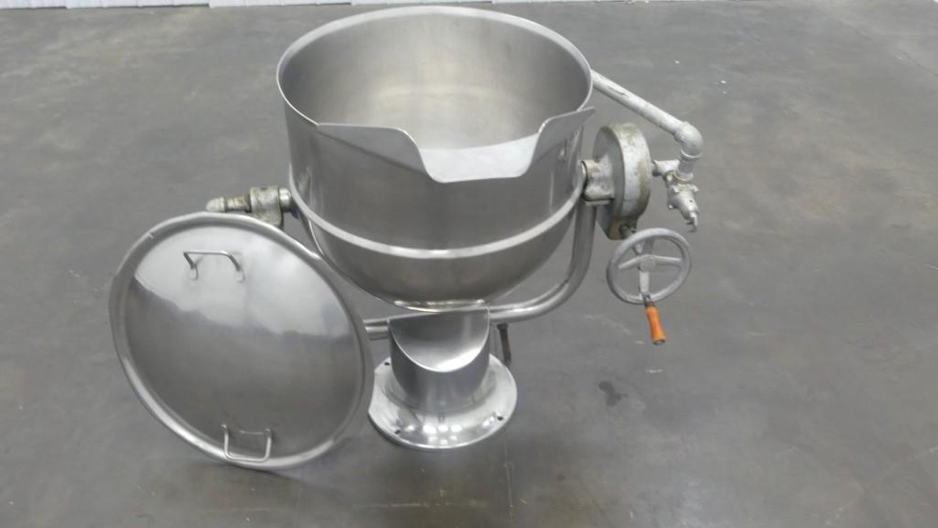 Groen D-30 30 gallon Half Jacketed Steam Kettle - Image 9 of 14