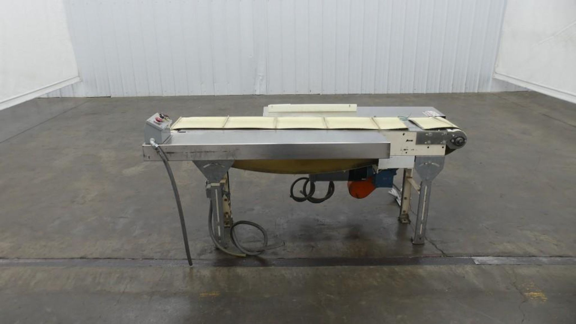 Bilt-Rite Brico Stainless Steel Cleated Transfer Conveyor