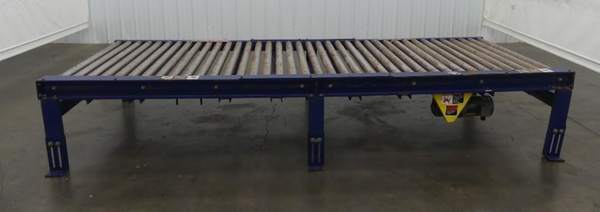 Heavy Duty Power Driven 12' L Roller Conveyor