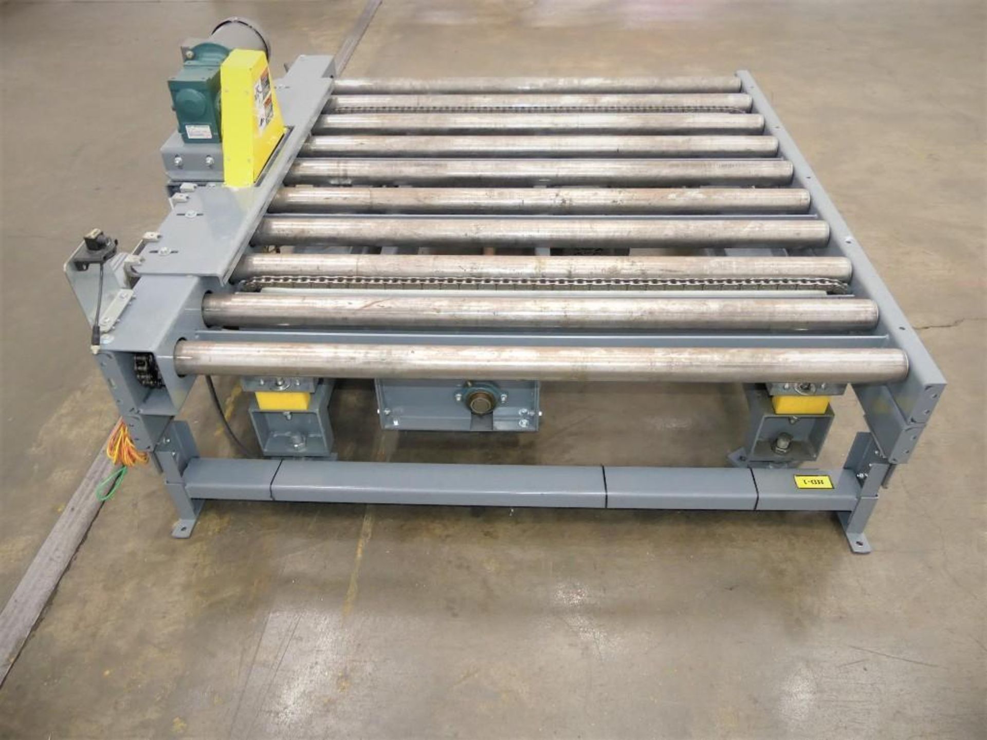 60"L x 63"W Chain Driven Roller Conveyor - Image 6 of 19