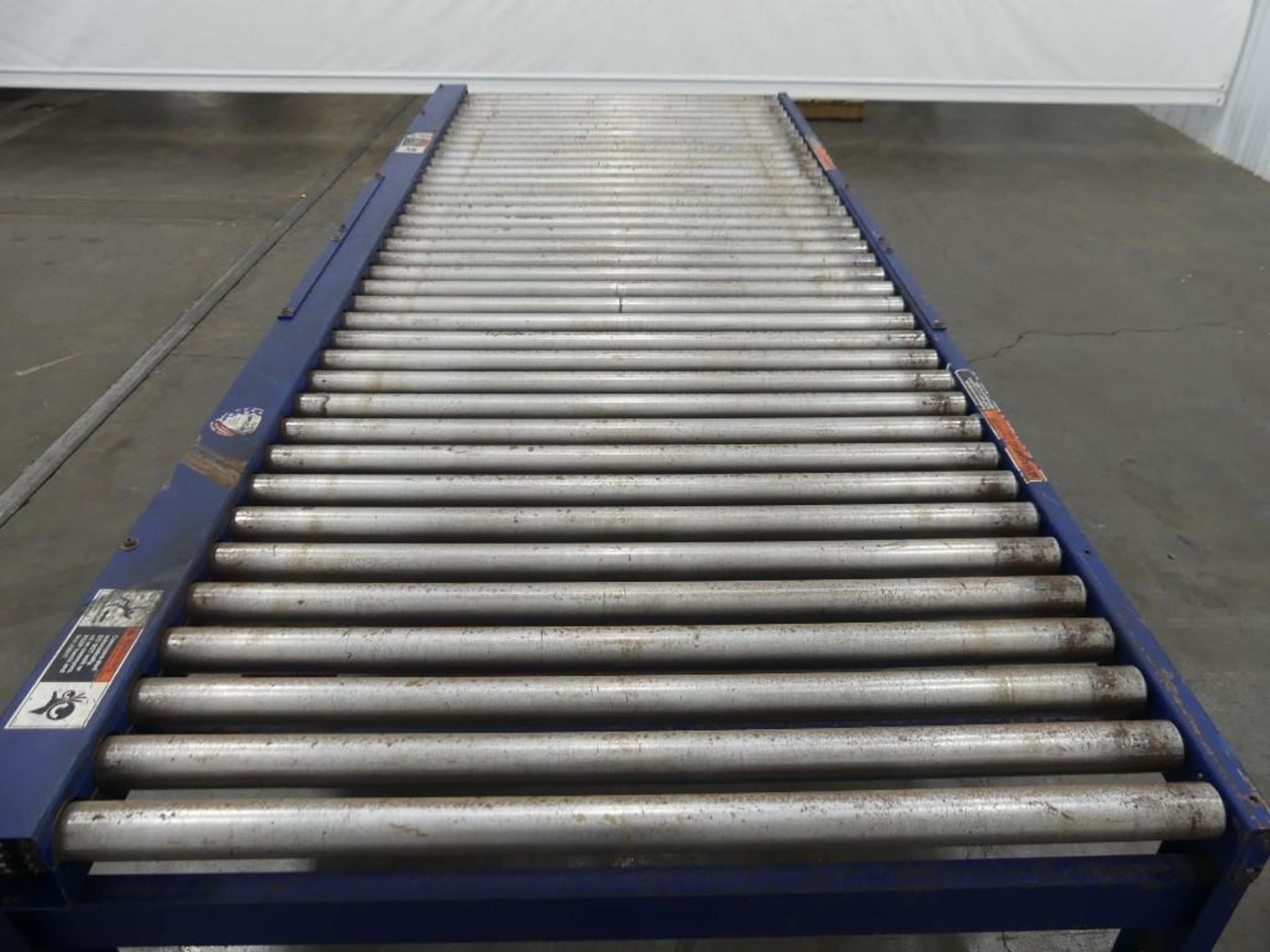 Heavy Duty Power Driven 12' L Roller Conveyor - Image 8 of 9