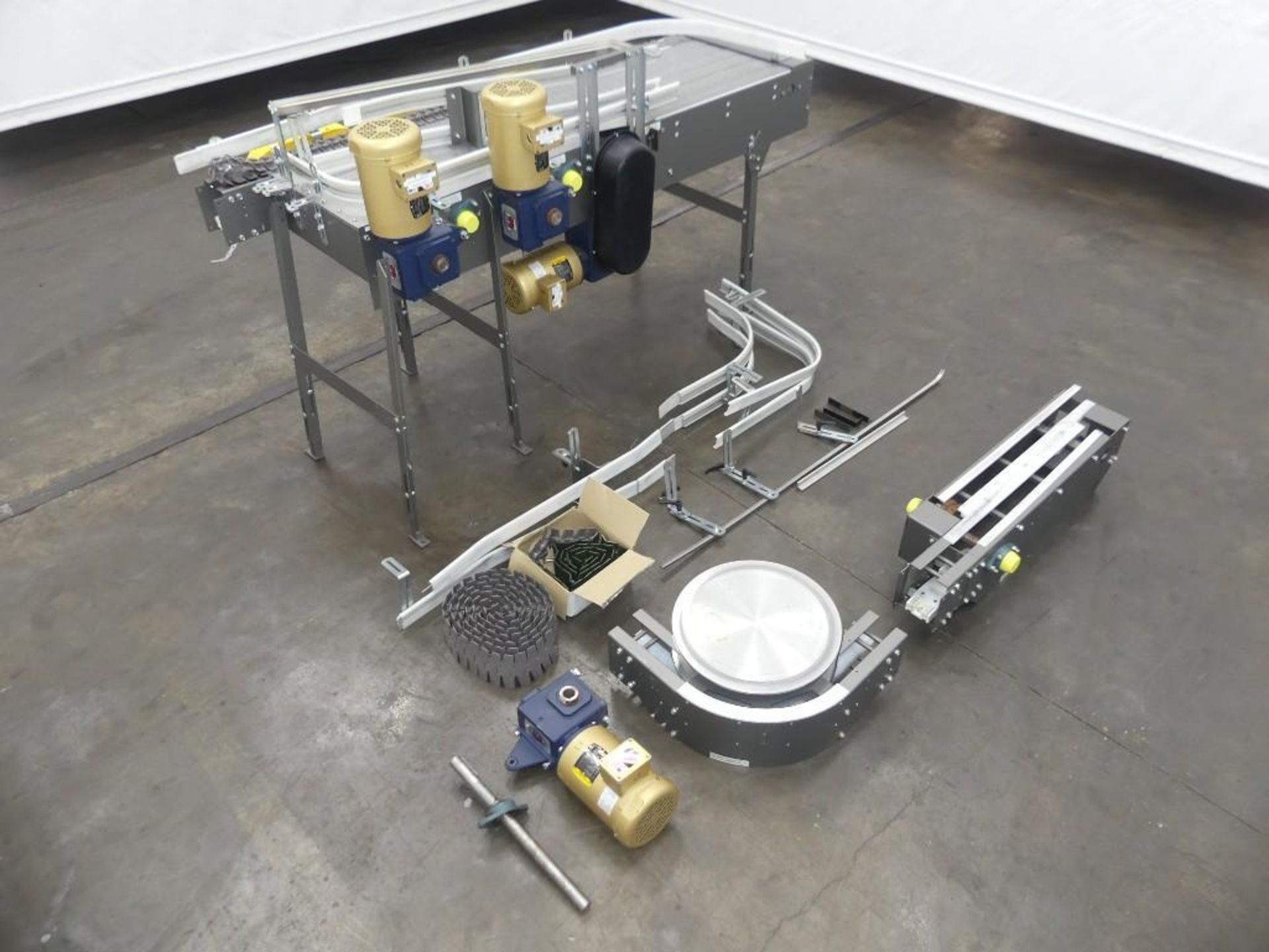 Pack Air AL-18195 Plastic Table-Top Mass Flow Accumulation Conveyor - Image 3 of 19