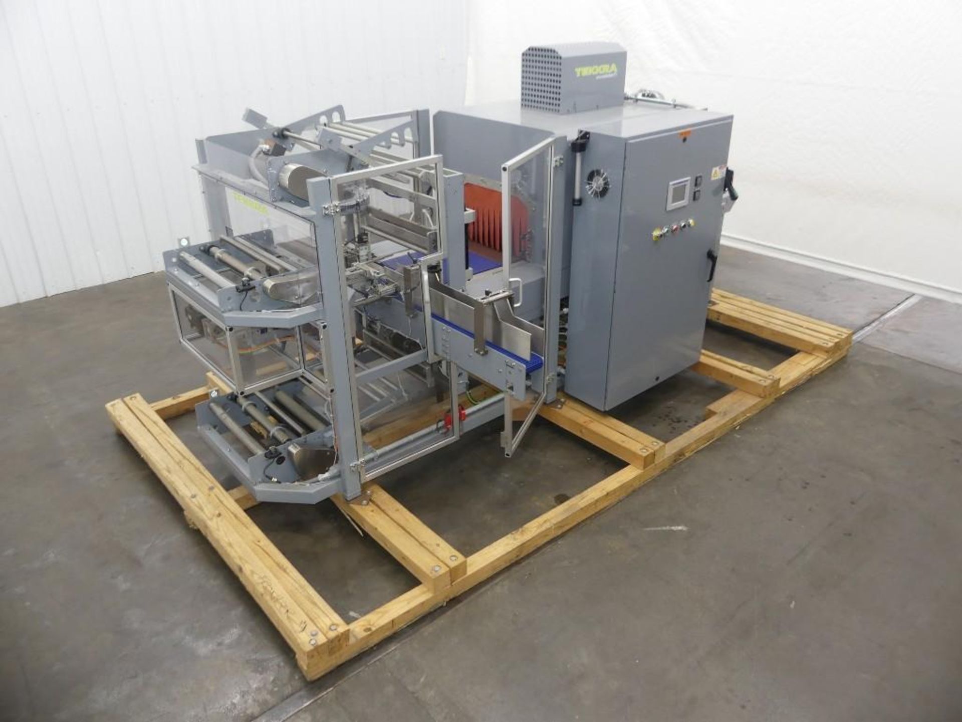 Tekkra T-220-40 Intermittent Motion Right Angle Infeed Clear Film Bundler - Image 2 of 51