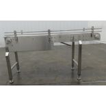 Plastic 70" L x 18" W Mat-Top Conveyor