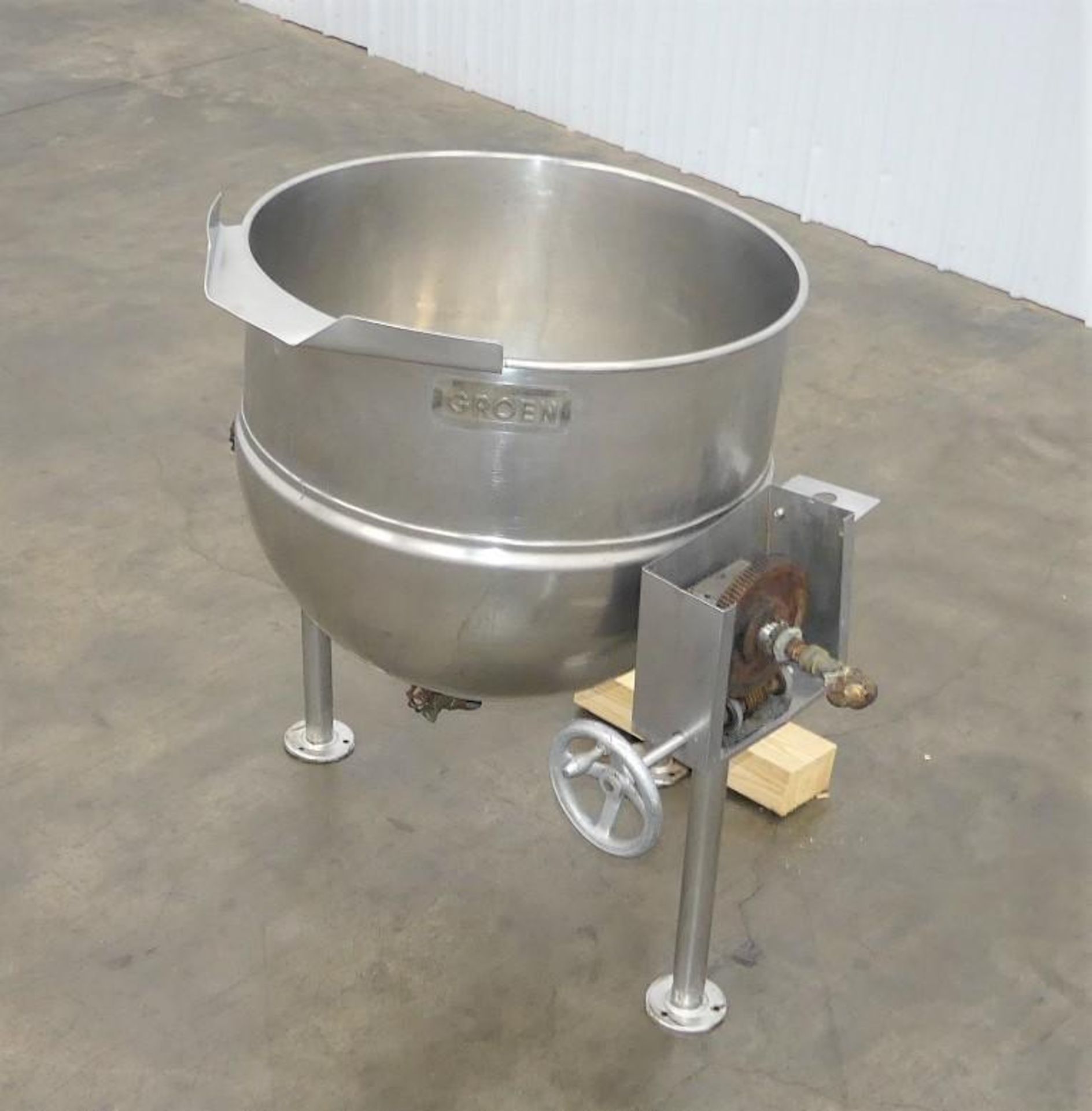 Groen D-60 60 Gallon Half Jacketed Steam Kettle - Image 4 of 10