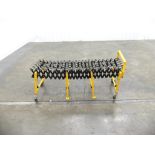 9' by 20" Accordion Style Skate Conveyor