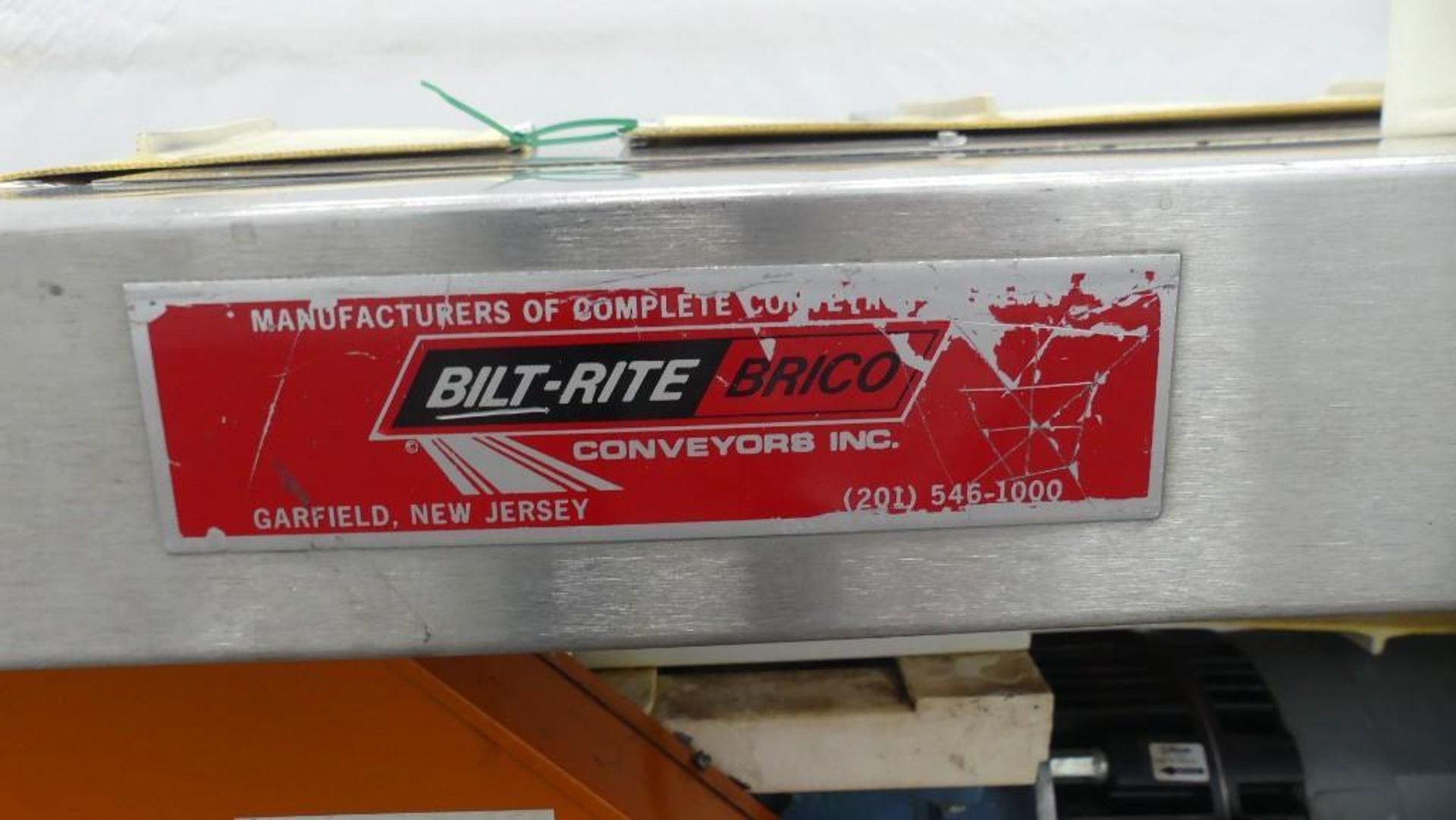Bilt-Rite Brico Stainless Steel Cleated Transfer Conveyor - Image 8 of 16