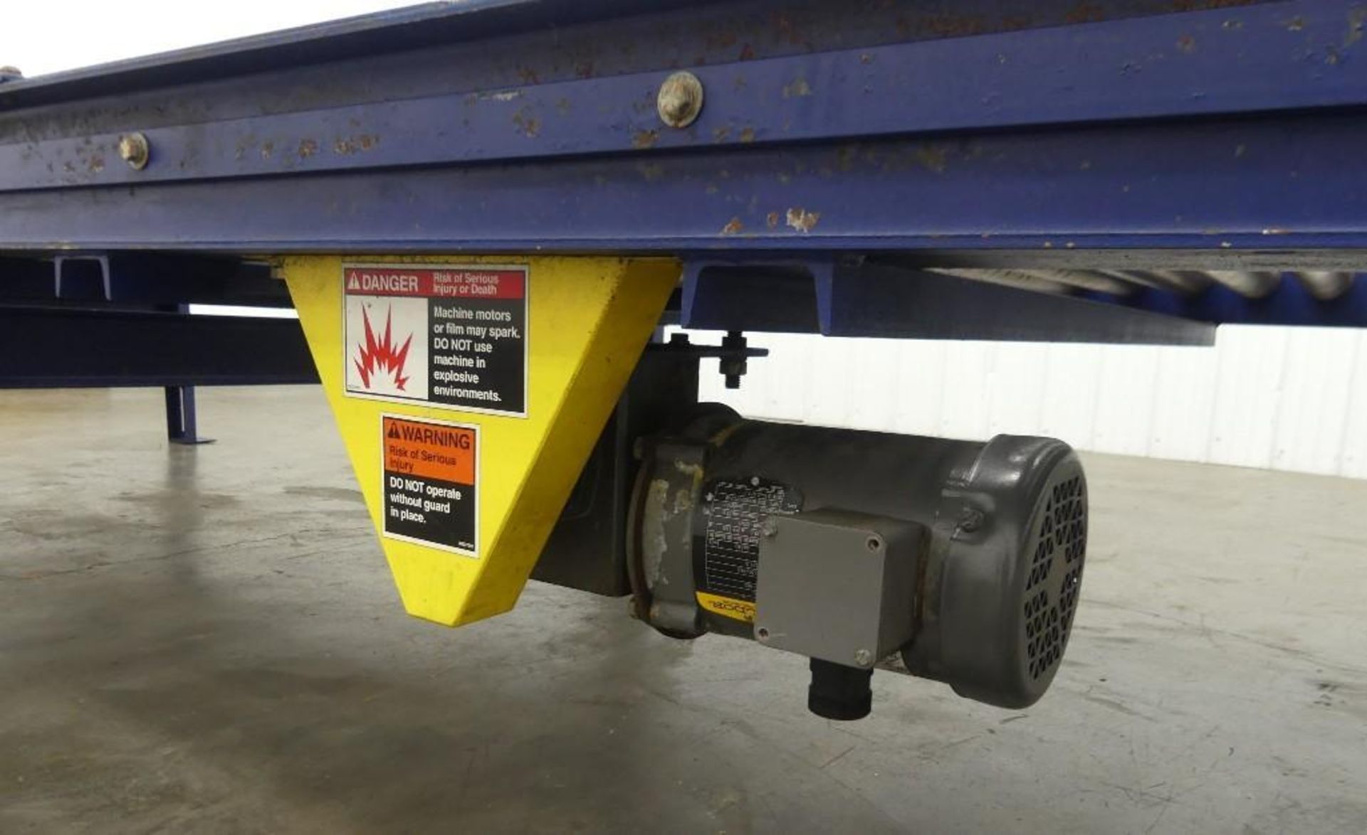 Heavy Duty Power Driven 12' L Roller Conveyor - Image 6 of 9