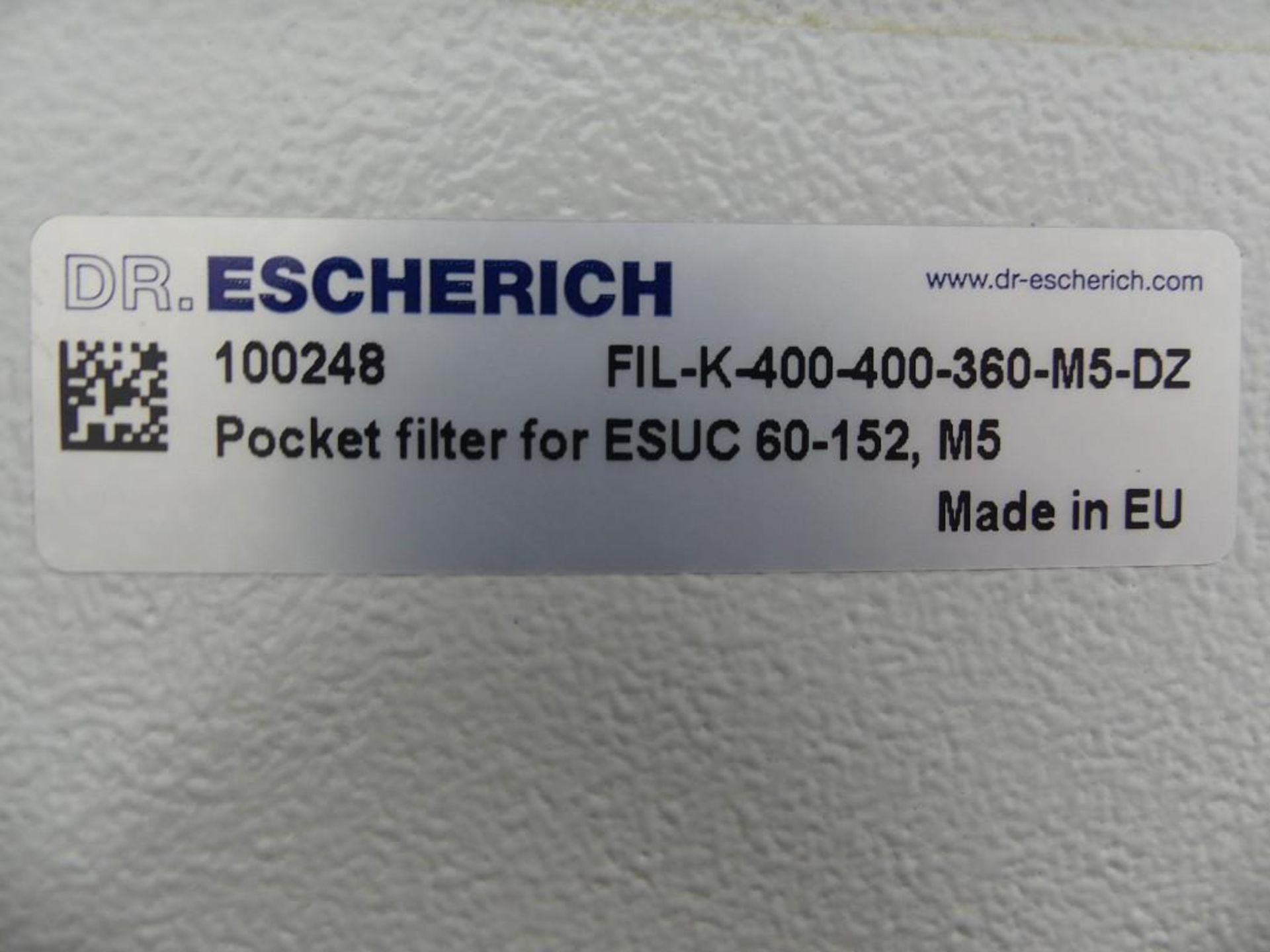 Escherich ESUC 112 Pharmaceutical Dust Collector - Image 16 of 22